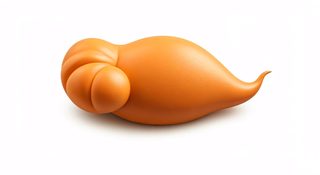 orange 3d form