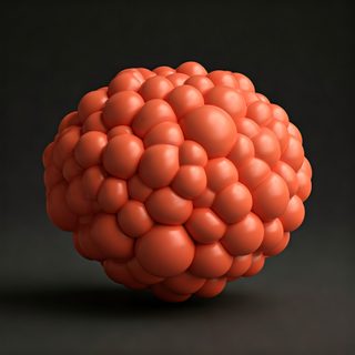 orange-sphere-cluster
