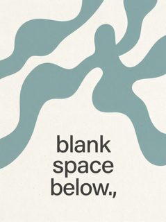 abstract organic poster