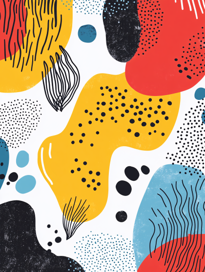 Abstract Organic Shapes