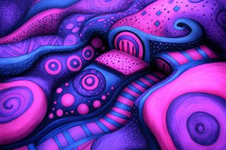 Abstract Organic Swirls