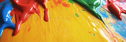 Abstract Paint Drips