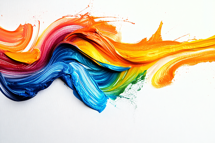 Abstract Paint Strokes