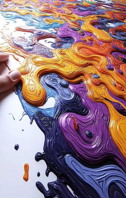 Abstract Paint Textures