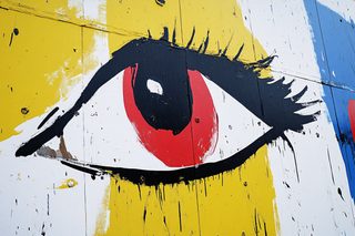 Abstract Painted Eye