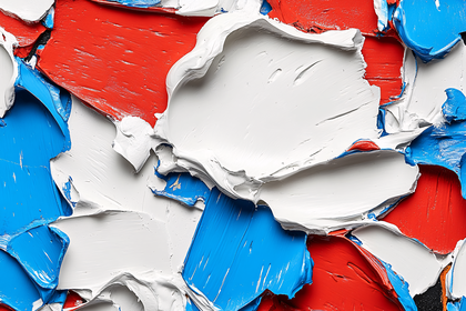 Abstract Patriotic Palette