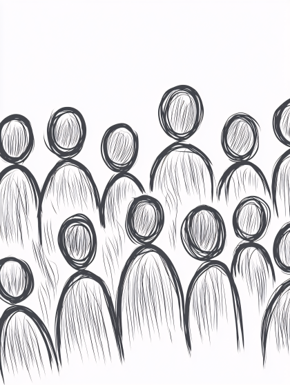 Abstract People Group