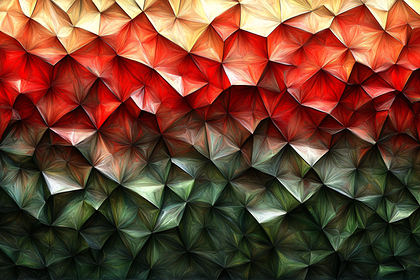 Abstract Polygon Faceted Texture