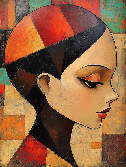 Abstract Portrait of a Woman