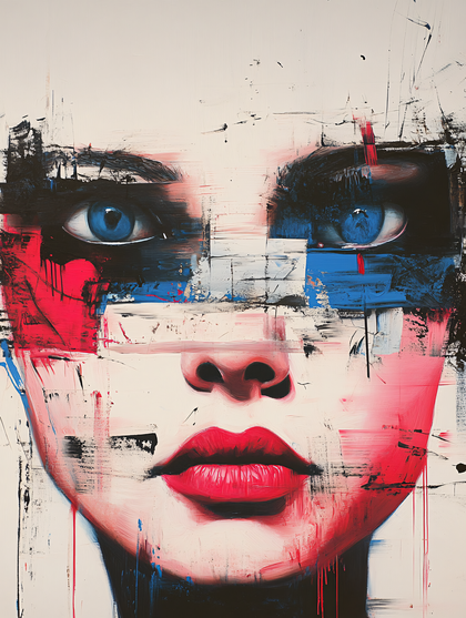 Abstract Portrait of a Woman