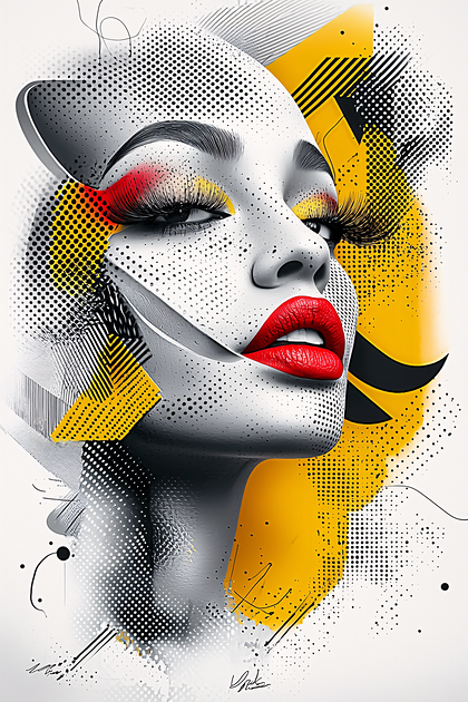 Abstract Portrait of a Woman