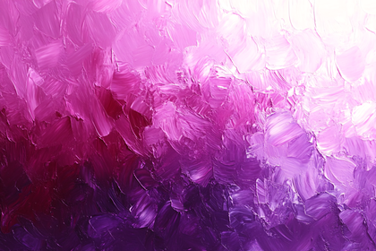 Abstract Purple and Pink Brushstrokes Painting