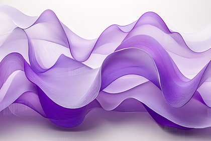Abstract Purple Waves
