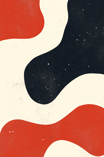 Abstract Space Landscape
