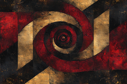 Abstract Spiral Design