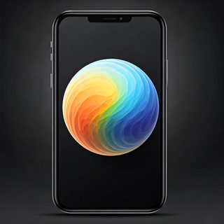 abstract phone sphere