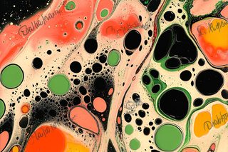 Abstract Swirls of Color