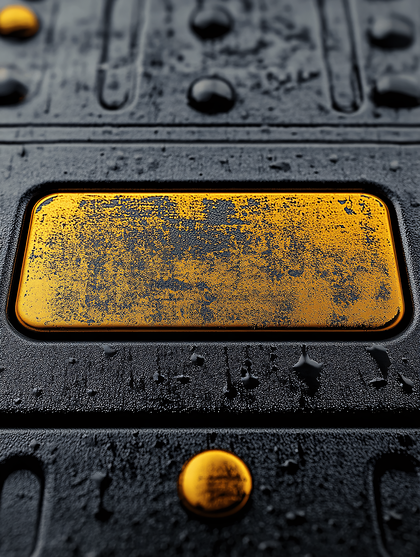 Abstract Textured Surface with Geometric Features