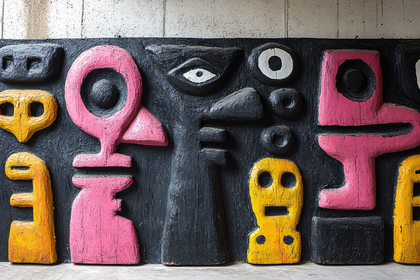 Abstract Tribal Carving