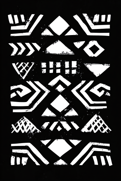 Abstract Tribal Pattern