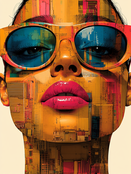 Abstract Urban Portrait