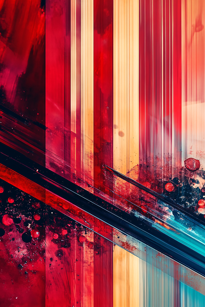Abstract Vertical Stripes