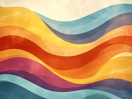 Abstract Waveform Background
