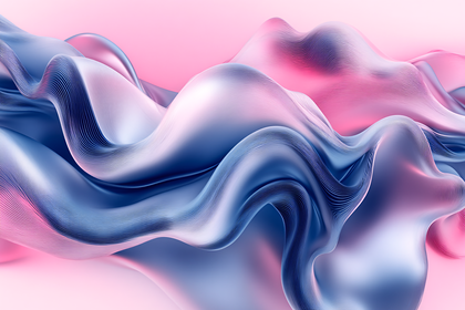 Abstract Waves of Color