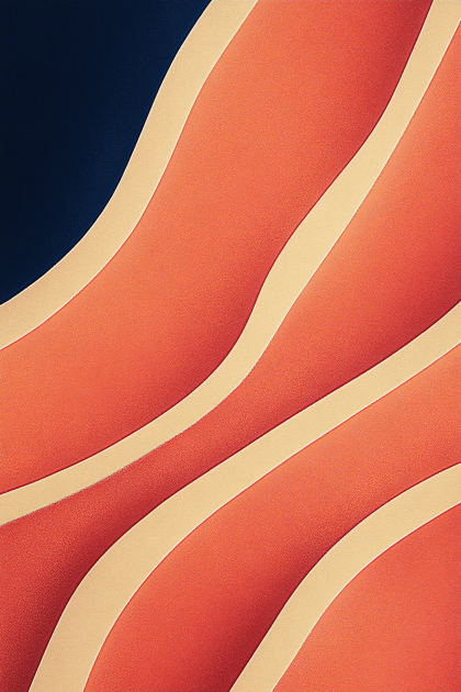Abstract Wavy Layers