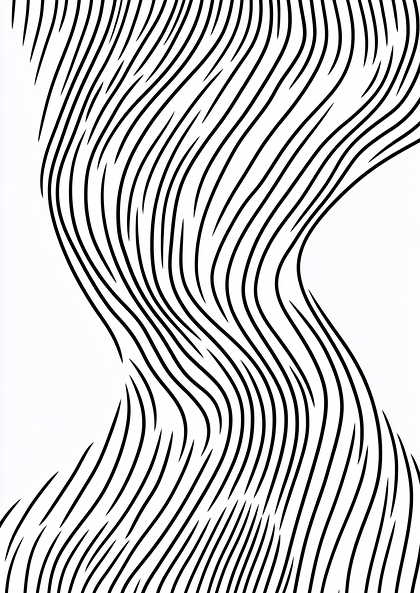 Abstract Wavy Lines