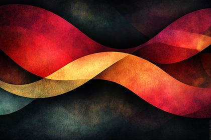 Abstract Wavy Lines