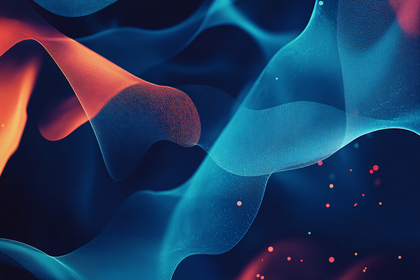 Abstract Wavy Mesh
