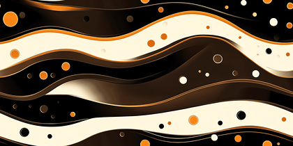 Abstract Wavy Pattern