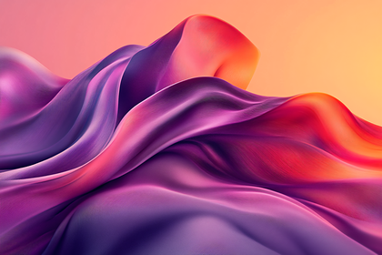 Abstract Wavy Silk