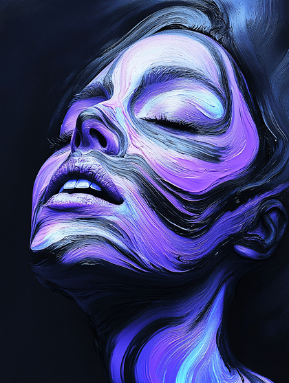 Abstract Woman Portrait