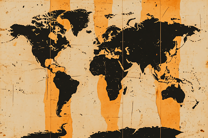 Abstract World Map