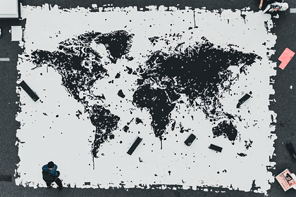 Abstract World Map