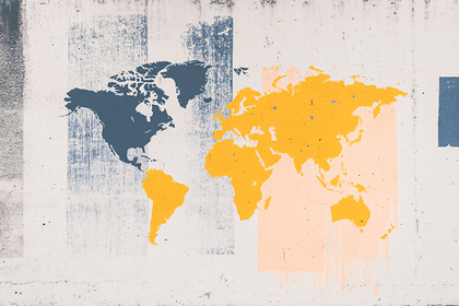Abstract World Map