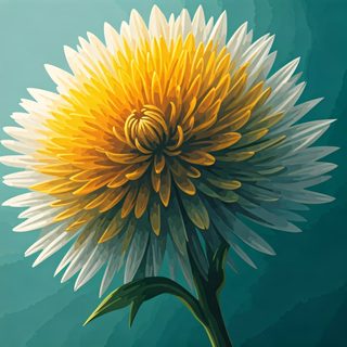 yellow white chrysanthemum