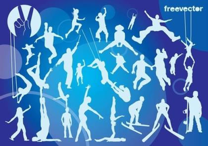 Acrobat s Free Vector