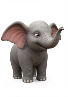 cute baby elephant