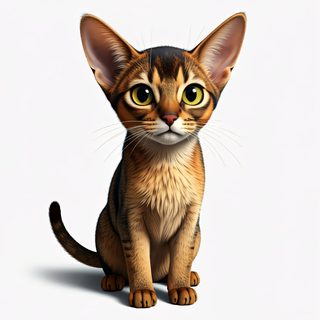 cute abyssinian kitten