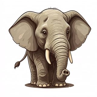 Baby Elephant Cartoon