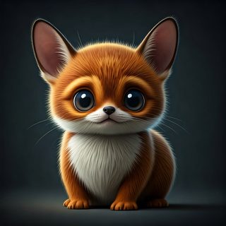 cute baby fox