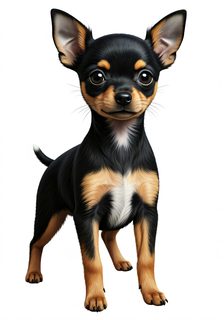 chihuahua puppy portrait