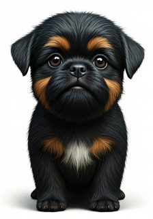 Cute Puppy Portrait