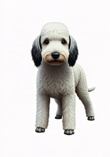 fluffy doodle puppy