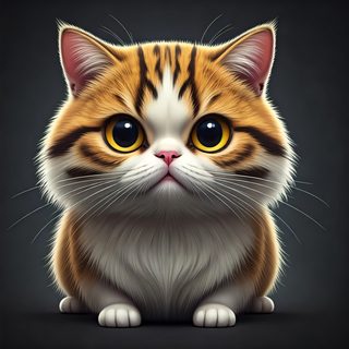 fluffy ginger kitten