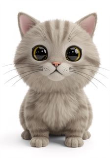 cute fluffy kitten