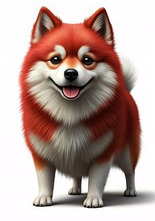 Fluffy Red Dog